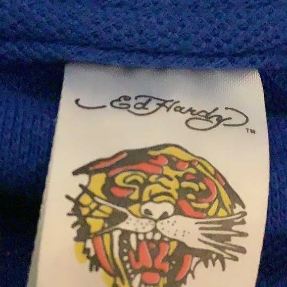 Ed Hardy Size 2XL Men’s Bright Blue Polo Shirt.
100% Cotton. New With Tags - Picture 5 of 6